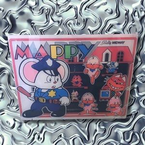 Mappy Bally Midway Arcade Video Game Marquee Sign Header Wall Art Decor